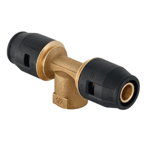 Geberit PushFit verloop T-stuk bi.dr.