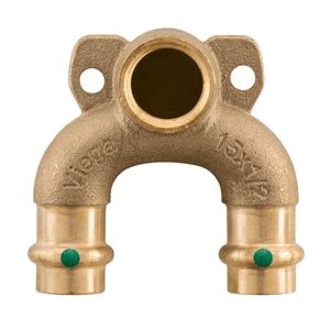 Flow-through wall plate