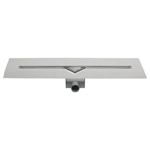 Easy Drain S-Line douchegoot verhoogd TAF frame (complete set)