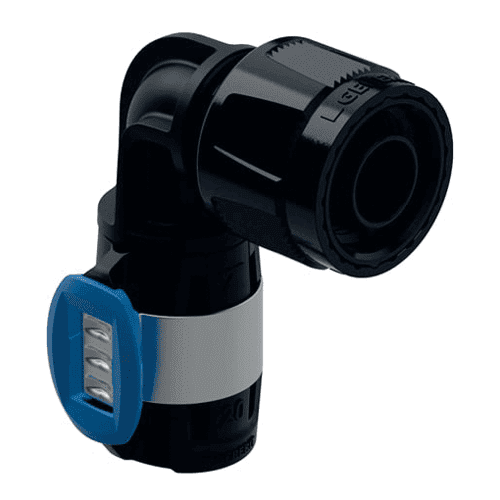 Geberit FlowFit knie 90gr met MasterFix