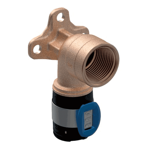 Geberit FlowFit muurplaat 90gr
