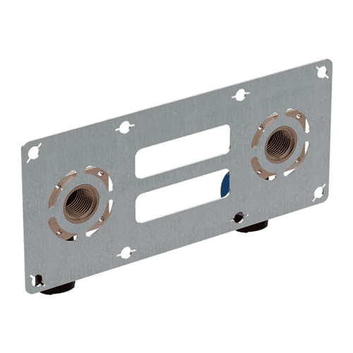 Geberit FlowFit set muurplaten 90gr, tweevoudig