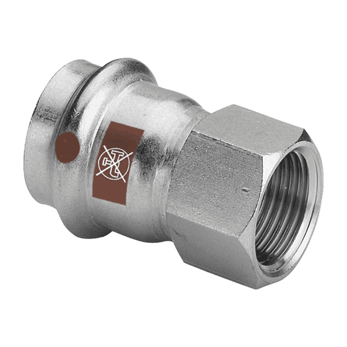 Viega Temponox schroefbus, pers x binnendraad