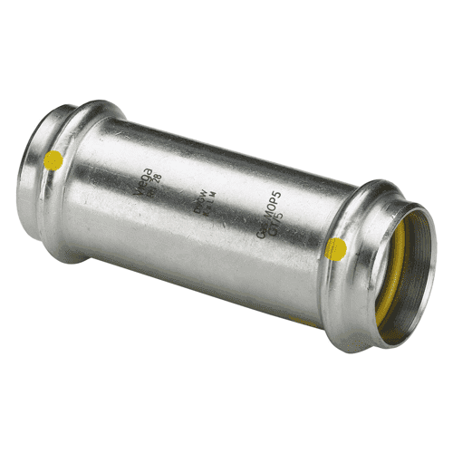 Viega Sanpress Inox RVS gas schuifsok met SC-Contur, 2x pers
