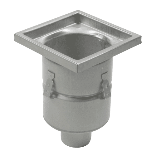 Blücher RVS put hoog o.u. Ø75mm