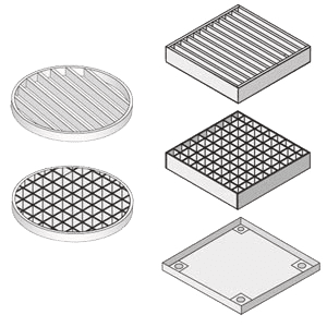 ACO Stainless RVS rooster t.b.v. opzetstuk