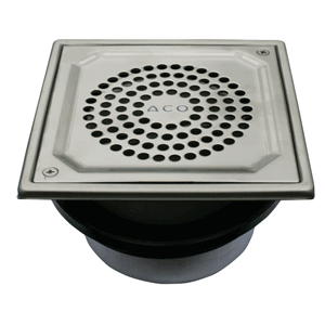 ACO Stainless RVS opzetstuk met rooster