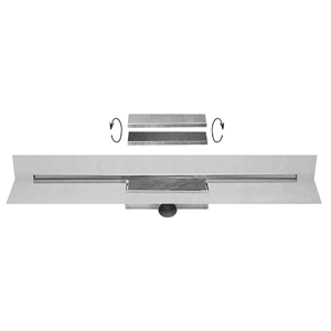 Easy Drain M-Line douchegoot met waterslot 50mm (complete set)