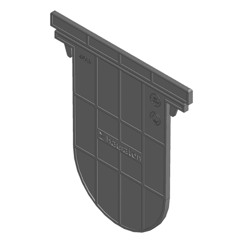 Hauraton Recyfix® Pro100 end piece, closed