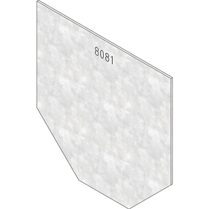 Hauraton Faserfix® KS 100 eindplaat