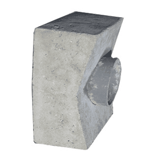 Renovatieblok met PVC aansluiting