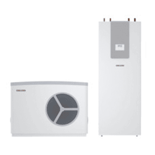 Stiebel Eltron lucht-/water warmtepomp WPL 25 AC compact duo set 2.1