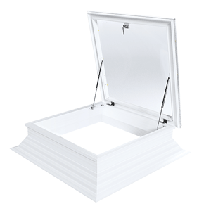 Skylux ventilerende PVC opstand 16/20EP met vluchtraam