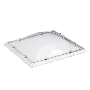 Skylux lichtkoepel acrylaat bolvormig glashelder 3-wandig