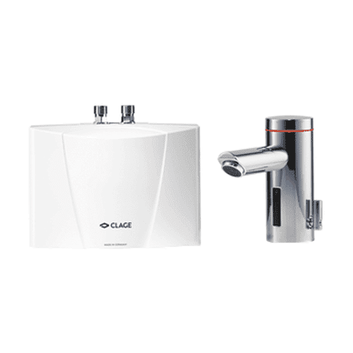 Clage E-mini doorstroomverwarmer-set MBX Lumino