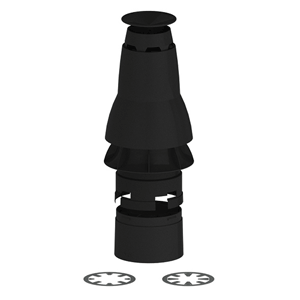 Metalflex uitmondingsset Skyline RVS