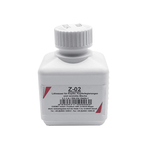 Z-02 soldering fluid for copper
