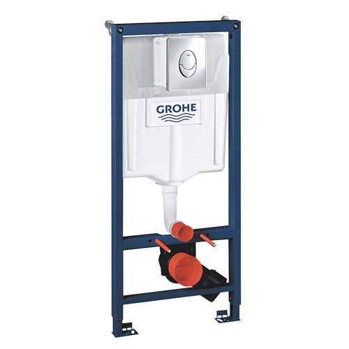 GROHE Rapid SL inbouwreservoir WC met Skate Cosmopolitan bedieningsplaat