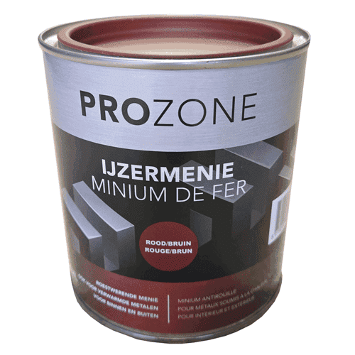 Ijzermenie, rood