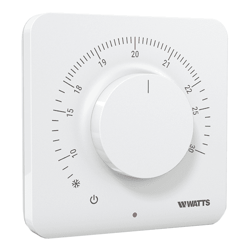 Watts Vision® 2.0 room thermostat heating/cooling analogue, wired