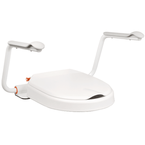 Etac Hi-Loo toiletverhoger, vast-gemonteerd