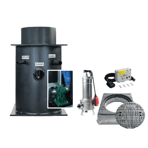 DAB pompput PE612 compleet