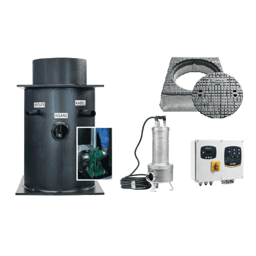 DAB pompput PE814 compleet