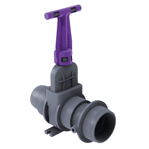 Kessel afsluiter voor Aqualift F basic installatie