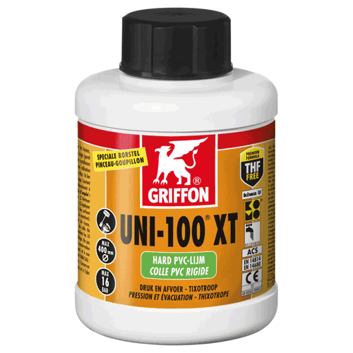 Griffon PVC lijm, UNI-100 XT