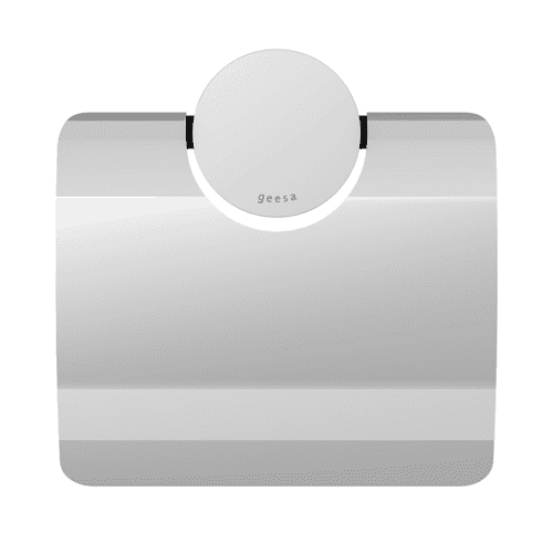 Geesa Opal Collection toilet roll holder with cover