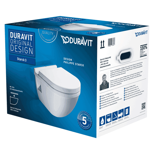 Duravit Starck 3 wandcloset pack 420009