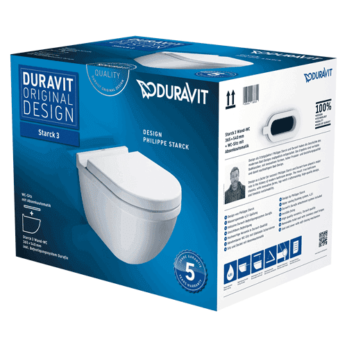 Duravit Starck 3 wandcloset pack 422509