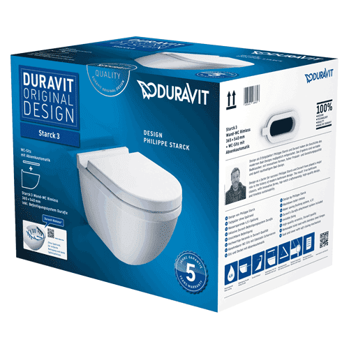 Duravit Starck 3 wandcloset pack 452709