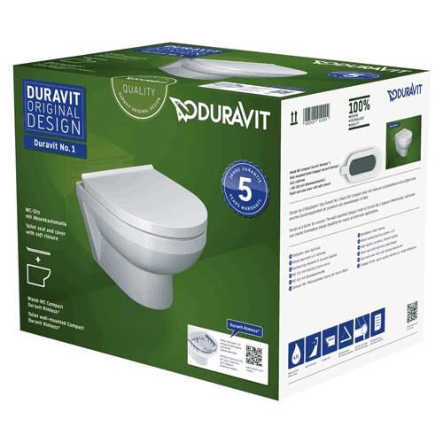 Duravit No.1 wandcloset pack 456209
