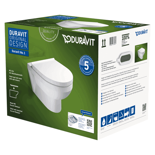 Duravit No.1 Compact wandcloset pack 457509