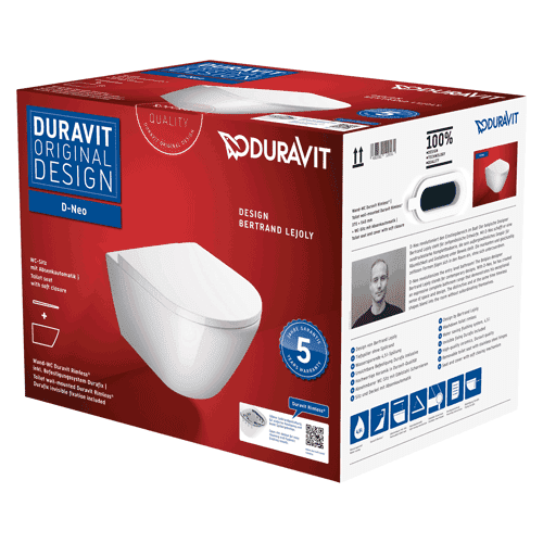 Duravit D-Neo wandcloset pack 457709