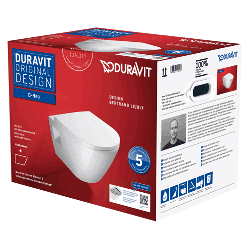 Duravit D-Neo wandcloset pack 457809