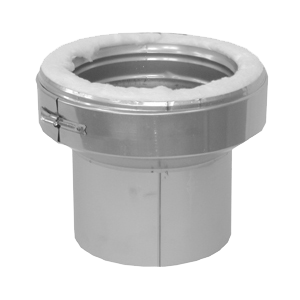 Aansluitstuk met klemband Metaloterm RVS ATAS