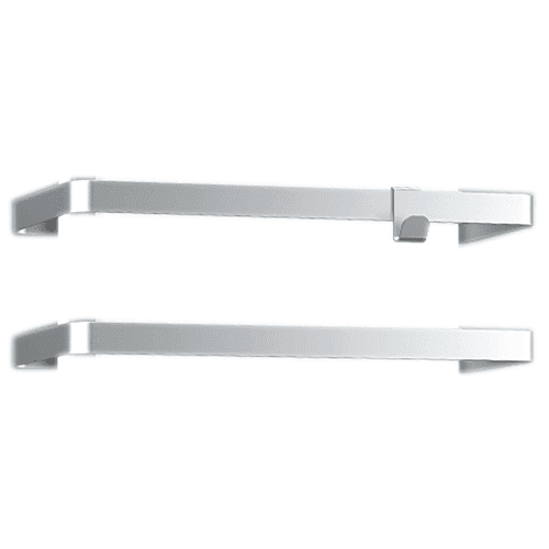 DRL E-Comfort Icon aluminium towel rails with hook