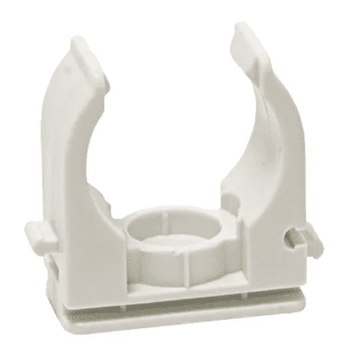 Celo leidingclip nylon grijs UT