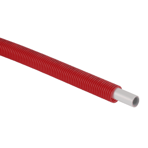 Uponor Uni Pipe PLUS in mantelbuis, op rol