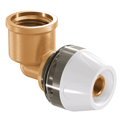 Uponor RTM knie 90°, binnendraad