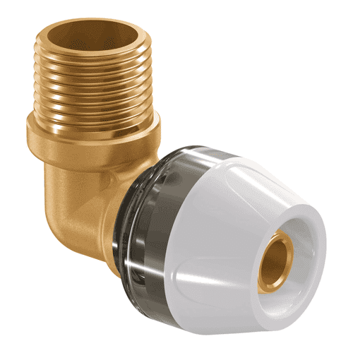 Uponor RTM knie 90°, buitendraad