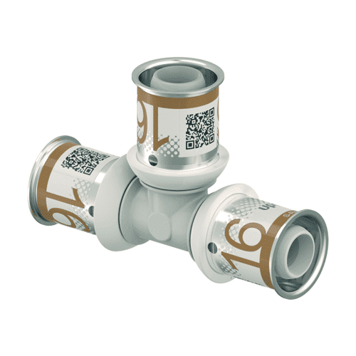 Uponor S-Press PLUS T-stuk PPSU