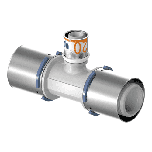 Uponor S-Press PLUS verloop T-stuk PPSU, vanaf 40mm
