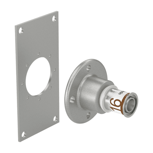 Uponor S-Press PLUS muurdoorvoer recht