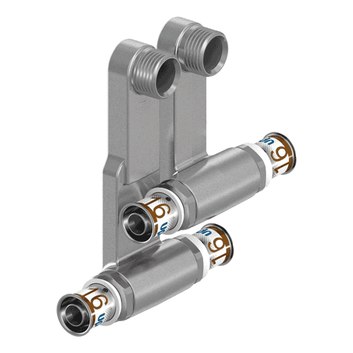 Uponor S-Press PLUS plintaansluiting adapter