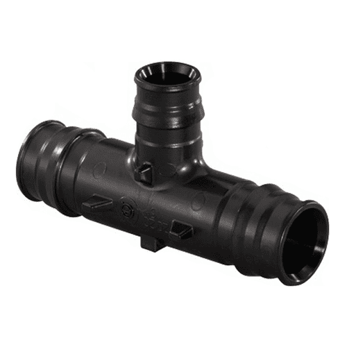 Uponor Quick & Easy T-stuk verlopend PPSU