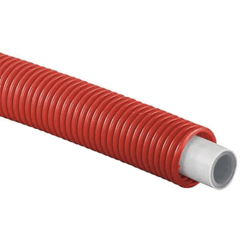 Uponor MLC leiding wit in mantelbuis