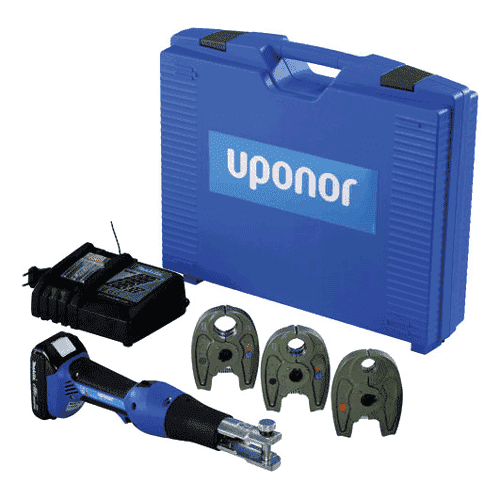 Uponor S-Press Mini2 cordless pressing tool Mini KSPO press jaws